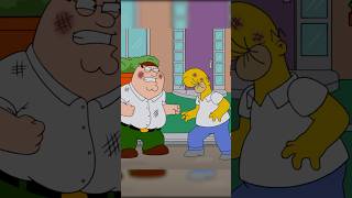 Peter Vs Homer Fight familyguy shorts [upl. by Ailecnarf]