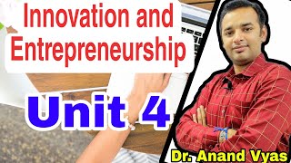 innovation and entrepreneurship  AKTU  Complete Revision Unit 4  MBA [upl. by Enaud]