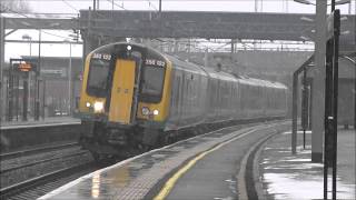 Trains at Wolverton WCML  230313 [upl. by Simetra166]