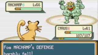 Pokemon Leaf Green Walkthrough Part 77 Elite Four Bruno [upl. by Aicilec]