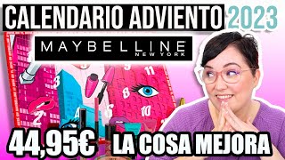 CALENDARIO Adviento 2023 MAYBELLINE [upl. by Nonnek569]