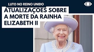 Atualizações sobre a morte da Rainha Elizabeth II [upl. by Leicam]