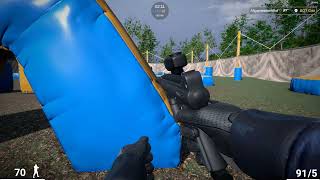 PaintBall War 2 Gameplay PC Game [upl. by Eillas]