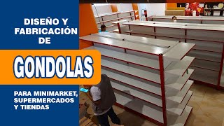 🆕 fabrica de gondolas para supermercado góndolas para tienda gondolas para minimarket ¡Debe verlo [upl. by Etterual407]