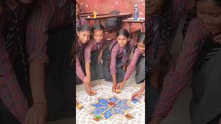 Diwali special school students enjoy video school activity diwali diwalispecial trending short [upl. by Enayd]