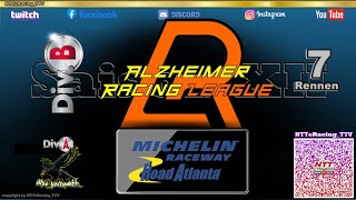 Alzheimer Racing League S12R7 Div B Road Atlanta [upl. by Ayala]