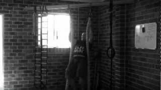 Double Fat Rope Pullups  NYD WOD [upl. by Aidnahs]