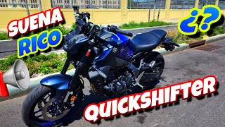 QUICKSHIFTER A PRUEBA YAMAHA MT 09 2023 😱🔊🔥 [upl. by Huppert811]