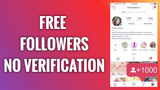 How To Get Free Instagram Followers No Verification [upl. by Capone]