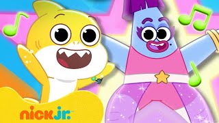 Baby Shark Sings quotIts Starianaquot from Baby Sharks Big Movie w William amp Lance Bass  Nick Jr [upl. by Gerstein404]