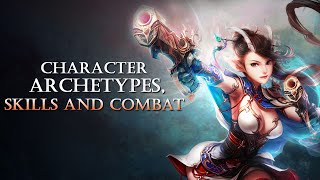 Archlord 2 Vlog  Character Archetypes Skills and Combat [upl. by Fihsak840]