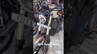 Harley Davidson wrap by Smoke Paper bike motorcycle harleydavidson stickar lamination [upl. by Heinrike858]