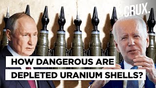 US Says Depleted Uranium Shells Have Saved Lives In Combat Russia Warns of Consequences In Ukraine [upl. by Aicad51]