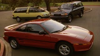 MotorWeek  Retro Review Early 1991 Toyota Models [upl. by Aleedis]