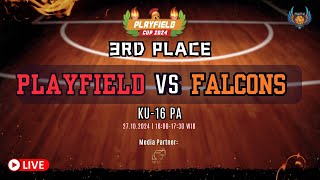 PLAYFIELD CUP 2024 PLAYFIELD VS FALCONS KU16 PUTRA [upl. by Vaclava841]