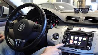 CarPlay Retrofit in Volkswagen CC [upl. by Haile]