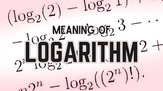 What is the meaning of Logarithm [upl. by Carleton]