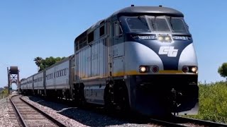 Amtrak F59phi 2012 Trains 713 flying though Orwood California [upl. by Eimar948]