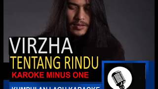 Tentang RinduVirzha KARAOKE low chord [upl. by Leahcimsemaj]