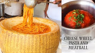 Parmigiano Reggiano Cheese Wheel Experience in Aruba [upl. by Ina]