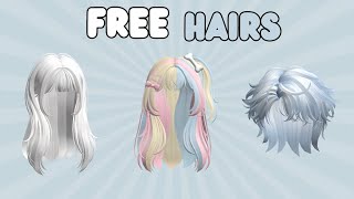 GET 3 FREE HAIRS IN ROBLOX 2024 [upl. by Hill]