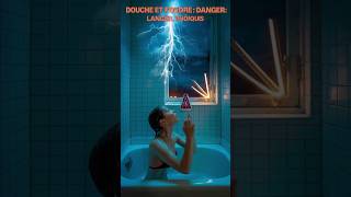 ⚡ Douche Pendant un Orage  Danger Caché  😱🚿 shortsfeed shorts [upl. by Roth762]