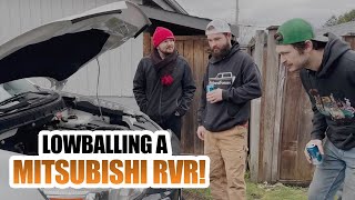 LOWBALLING A MITSUBISHI RVR [upl. by Aniaj]