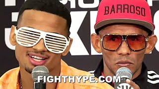 ROLLY ROMERO VS ISMAEL BARROSO  FINAL PRESS CONFERENCE amp FIRST FACE OFF [upl. by Kiah195]