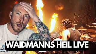 Drummer Reacts To  RAMMSTEIN  WAIDMANNS HEIL LIVE FIRST TIME HEARING [upl. by Honna476]