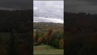 Sigulda Latvija Сигулда листопад Sigulda fall латвия travel latvia shorts rudens discover [upl. by Septima819]