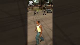 What happens if you approach a police officer while burning in GTA games gta [upl. by Phiona]