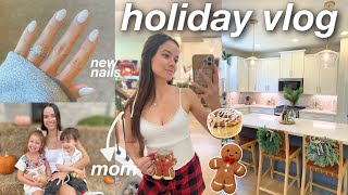 productive holiday vlog ♡ AS A MOM ♡ [upl. by Alrzc274]