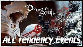 ALL Pure White  Black Tendency Events  Primeval Demon Locations  Demons Souls PS5 デモンズソウル [upl. by Lleroj]