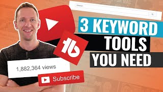 YouTube Ranking 3 YouTube Keyword Tools You NEED [upl. by Anjela477]