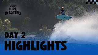 Vans Pipe Masters 2023 Day 2 Highlights  SURF  VANS [upl. by Aneba]