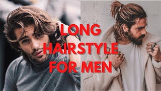 long hairstyle for men  long hair ideas  hairstyle for men। boys hairstyle  boys haircut [upl. by Robinetta]