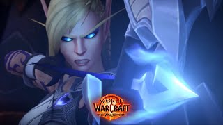 Alleria Attacks Xalatath  War Within Cinematics [upl. by Kciredorb]