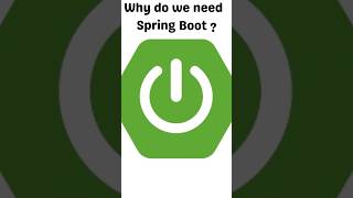 Why do we need spring boot [upl. by Paulson]