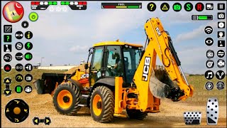 Real Construction simulator 3DJCB Excavator Driving game for Android jcbgame offlinejcbgame [upl. by Epilihp]