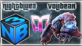 Nightblue3  Volibear  Jungle «Boss» Challenger [upl. by Virgilio]