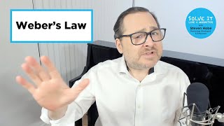 Weber’s Law In Consumer Behaviour 👀 🧠 🤔 ConsumerBehaviour EducationForAll [upl. by Haraz]