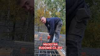 MŁODY NA BUDOWIE CZ 397 śmieszne praca humor kierownik bricklayer funnyvideo funny comedy [upl. by Otanutrof]