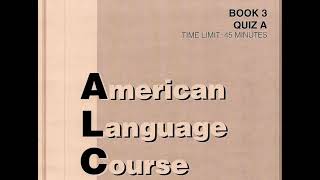 ALC BOOK 3 quiz A listening amp Reading with answers [upl. by Torin918]