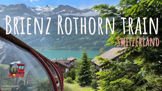 Switzerland  Brienz Rothorn steam train up to Planalp 4K [upl. by Dodd119]