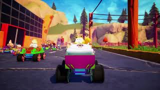 Requested  Garfield cowabunga Cup insane Nickelodeon Kart Racers 3 [upl. by Atok]