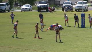 Under 16 Riverina Bulls v Monaro Trial Game Andrew Johns Cup [upl. by Dollie]