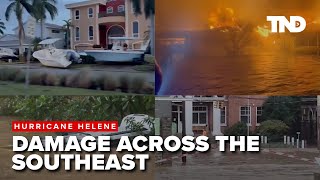 WATCH Hurricane Helene leaves deadly trail of destruction across the Southeast [upl. by Giuseppe]