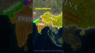 Whats the actual map of India shorts india [upl. by Ahseenal]