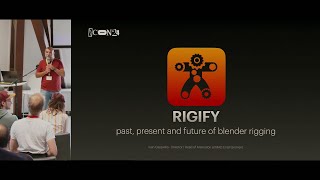 Rigify past present and future of Blender rigging — Blender Conference 2024 [upl. by Oiligriv]