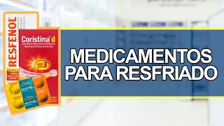 Medicamentos para resfriado Como agem  Bula Simples [upl. by Carilyn]